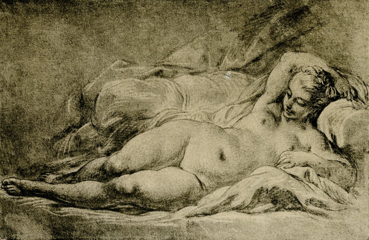 Lutande Venus av François Boucher