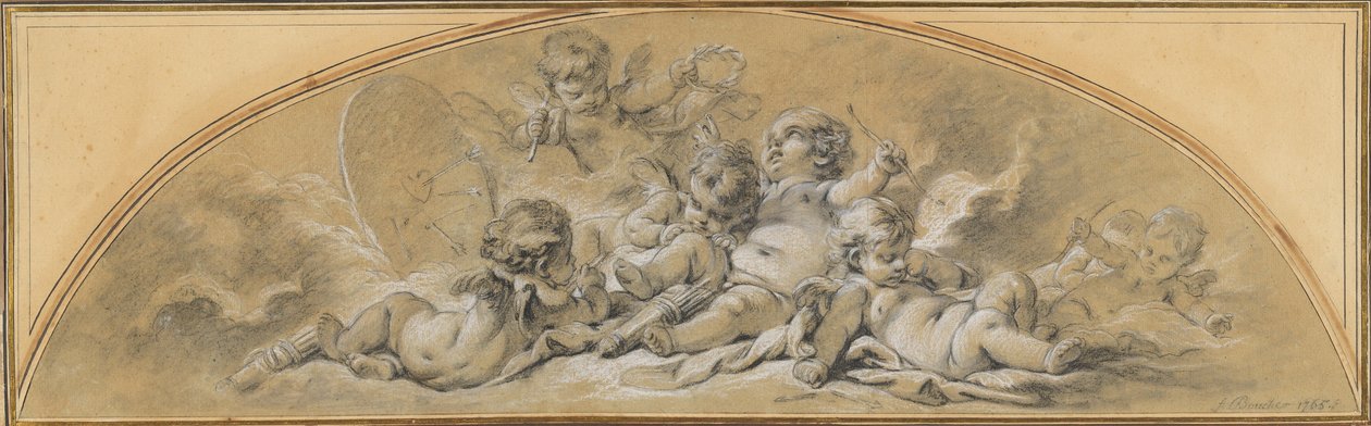 Bågskyttetävlingen av François Boucher