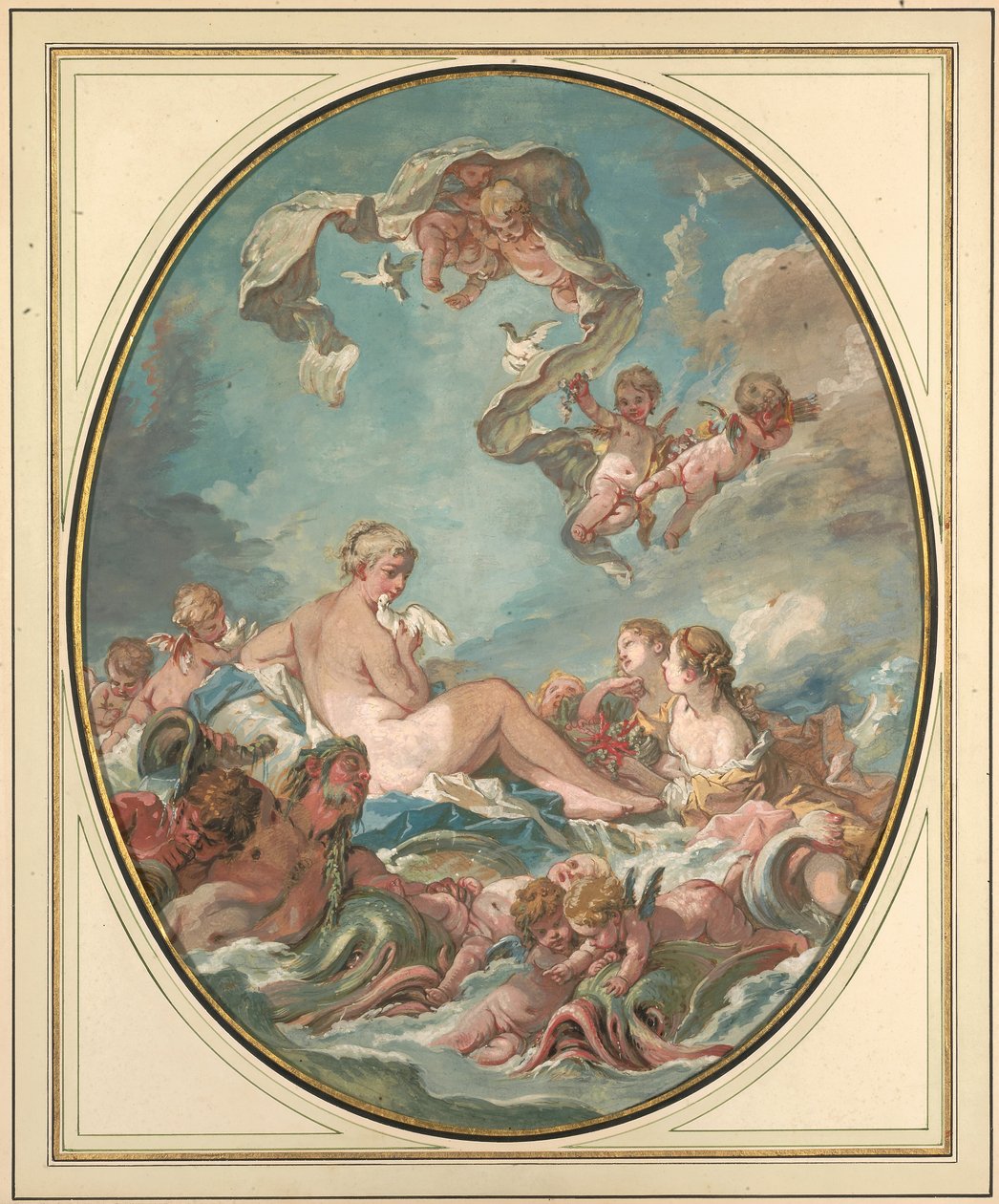 Venus födelse och triumf av François Boucher
