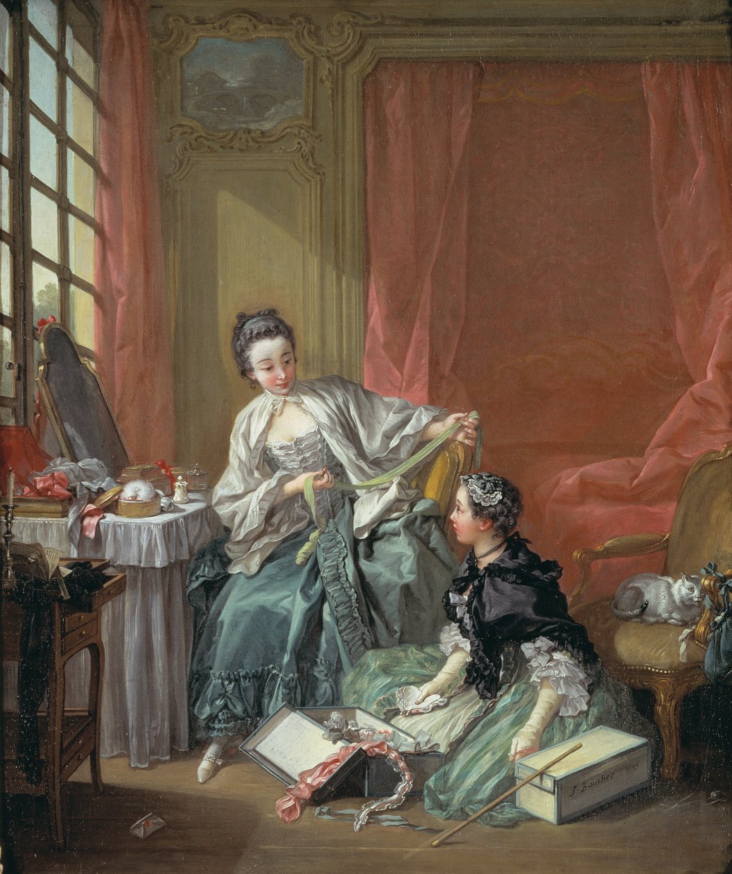 The Milliner, 1746 av François Boucher