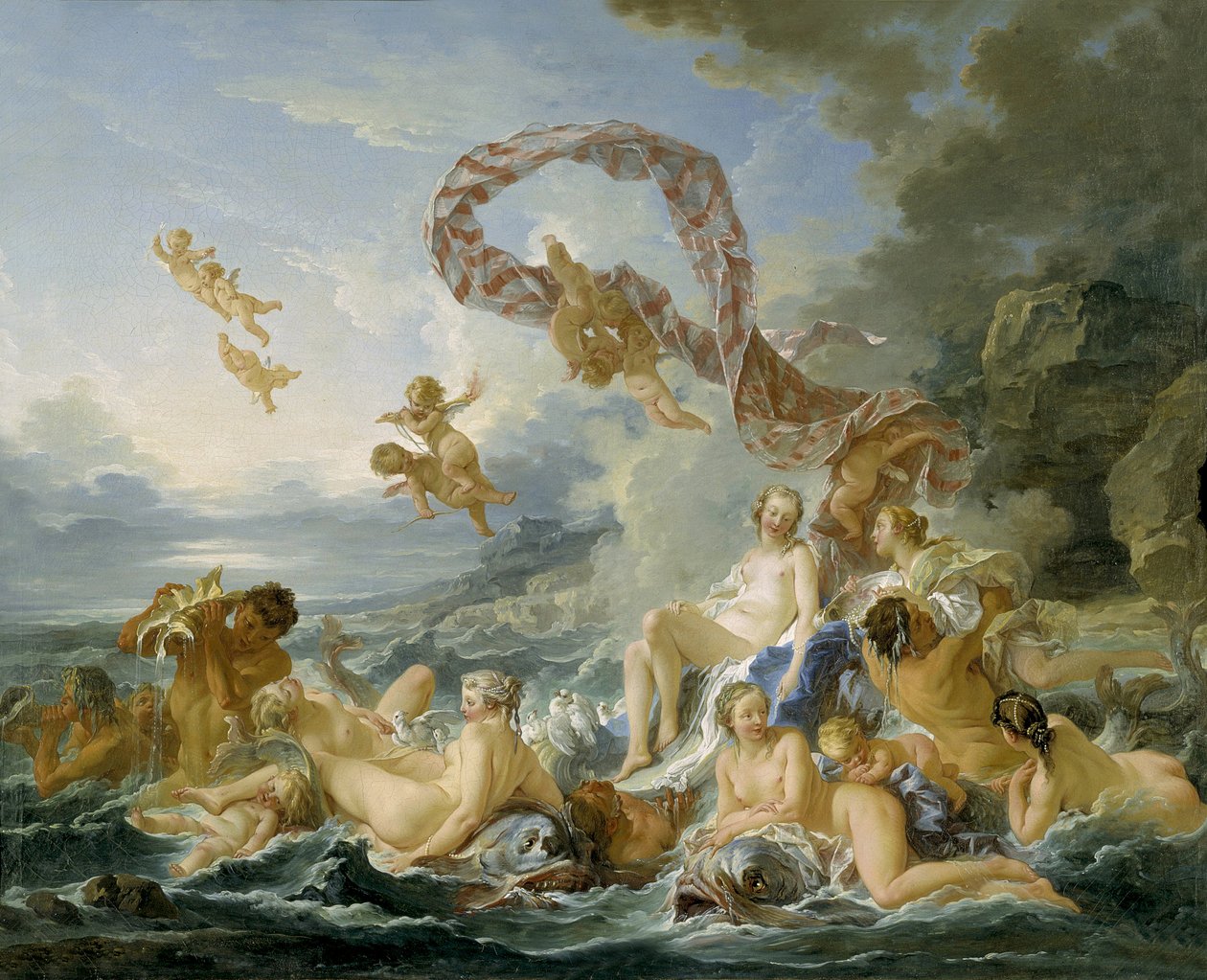 Venus triumf, 1740 av François Boucher