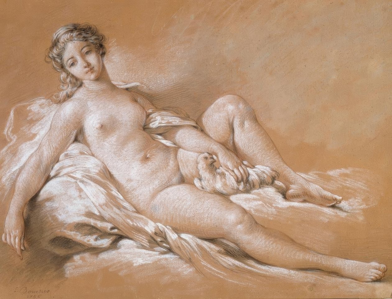 Kom till duvan av François Boucher