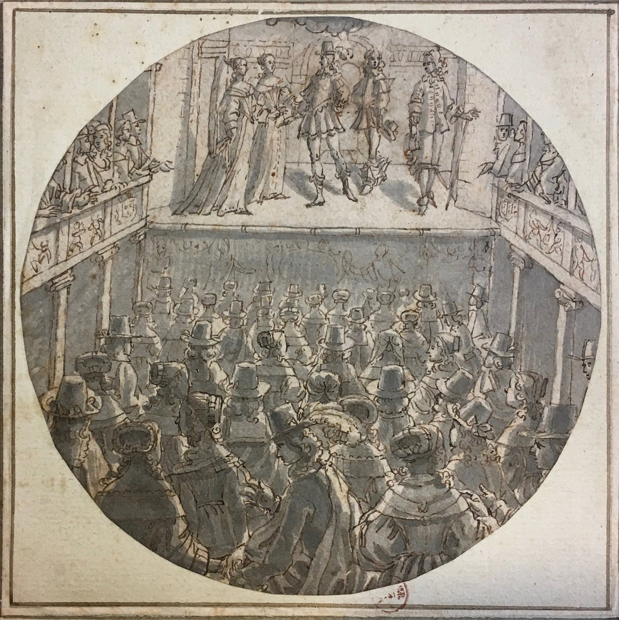 La Comédie av Francois Chauveau