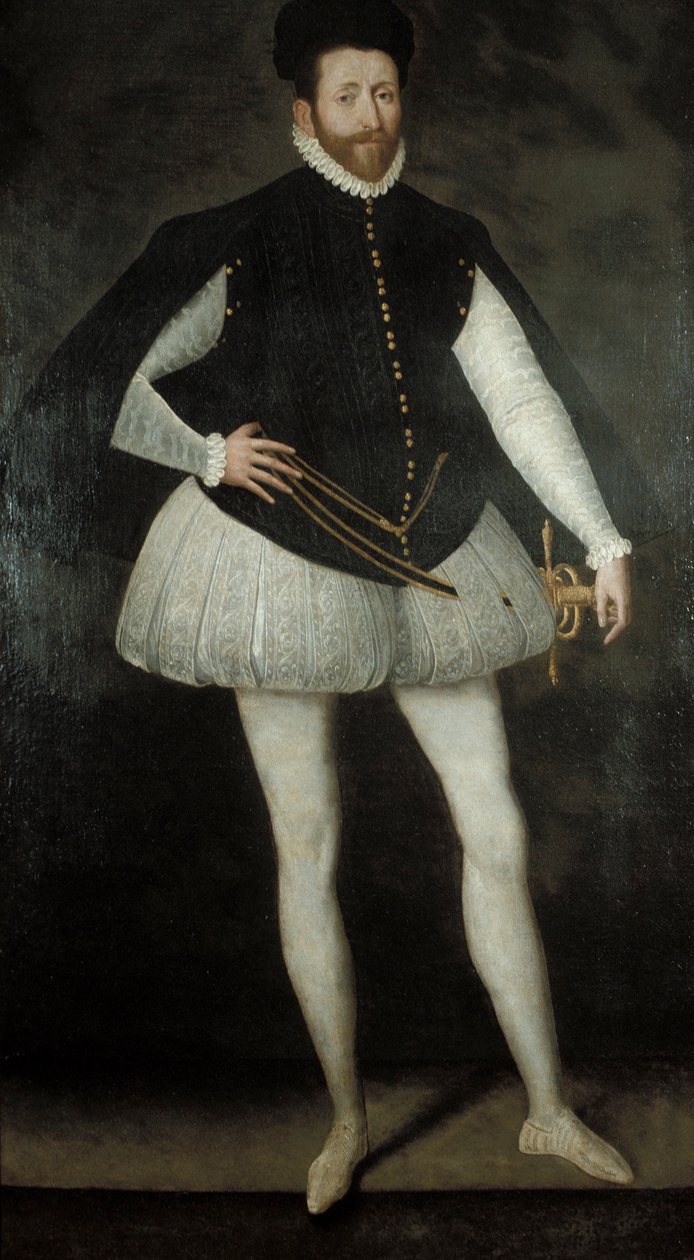 En adelsman från hovet i Valois av François Clouet