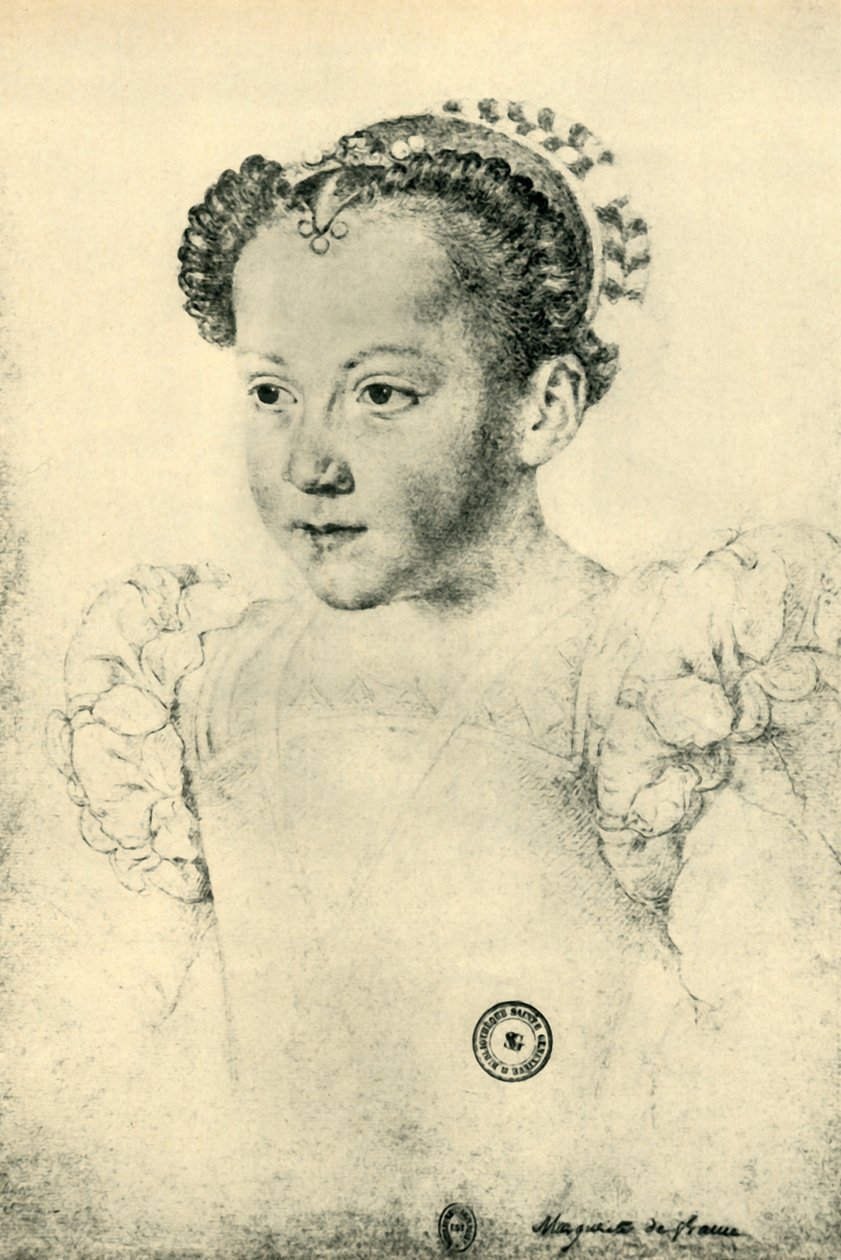 Margareta av Valois, 1557, 1943. av François Clouet