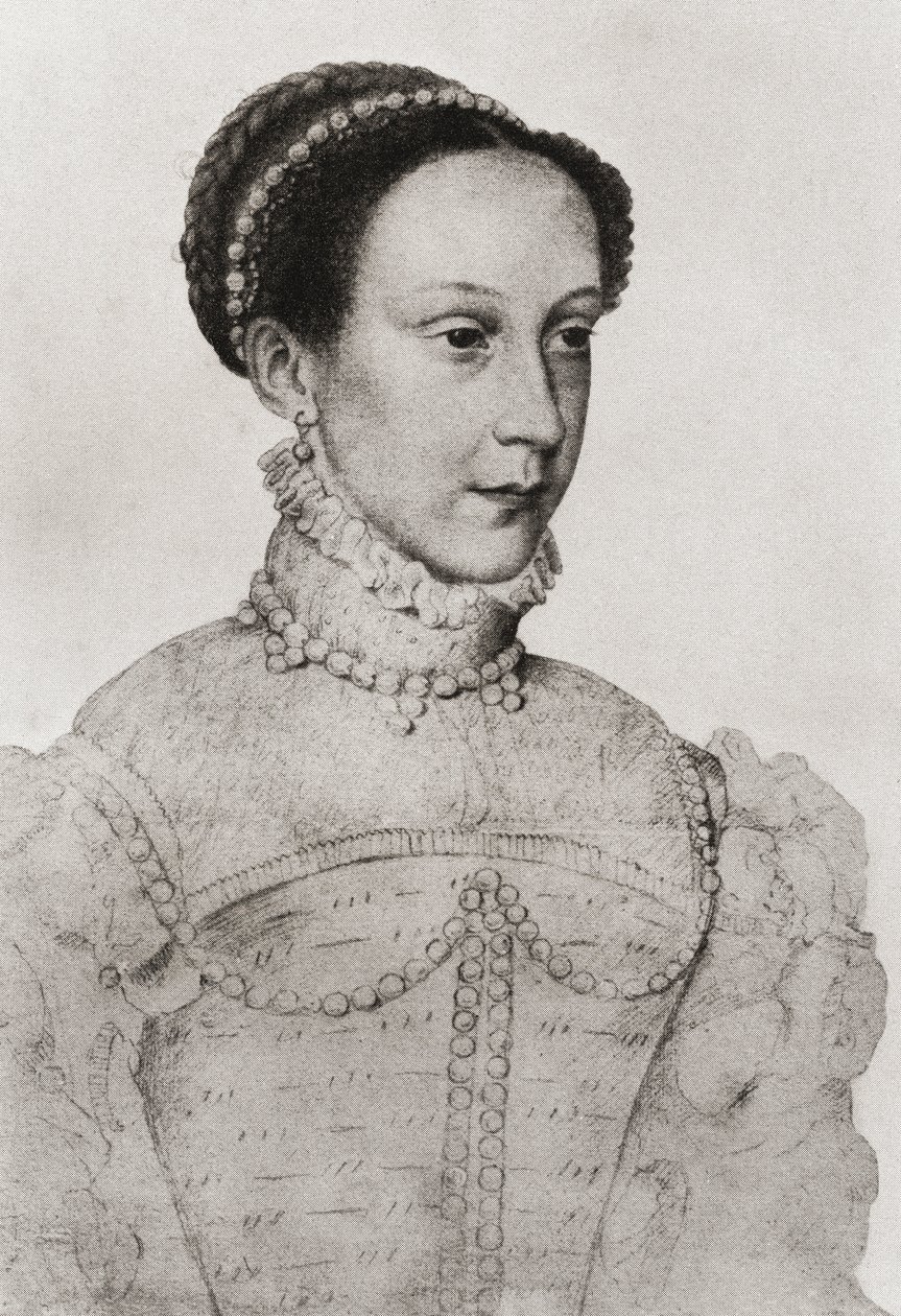 Mary, drottning av skotten av François Clouet