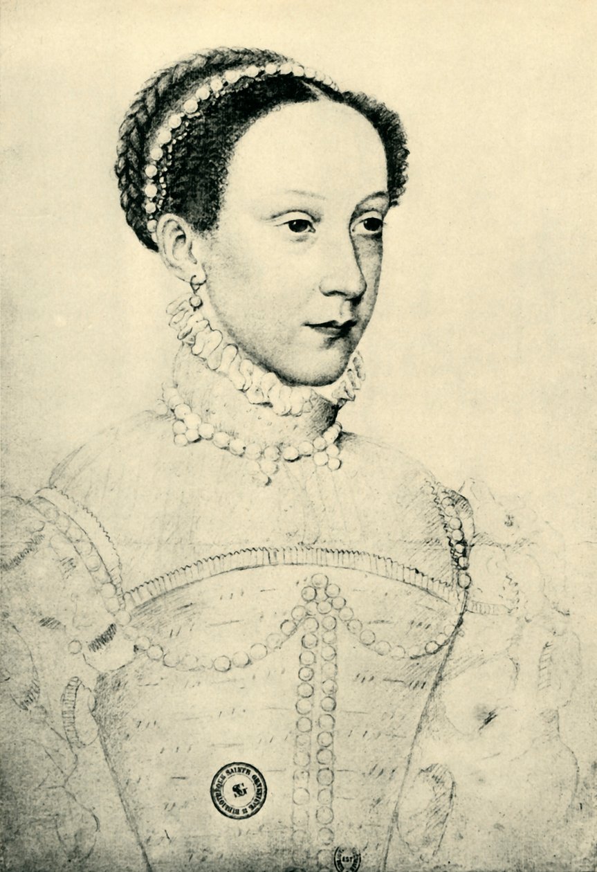 Mary, drottning av Skottland, 1559, 1943. av François Clouet