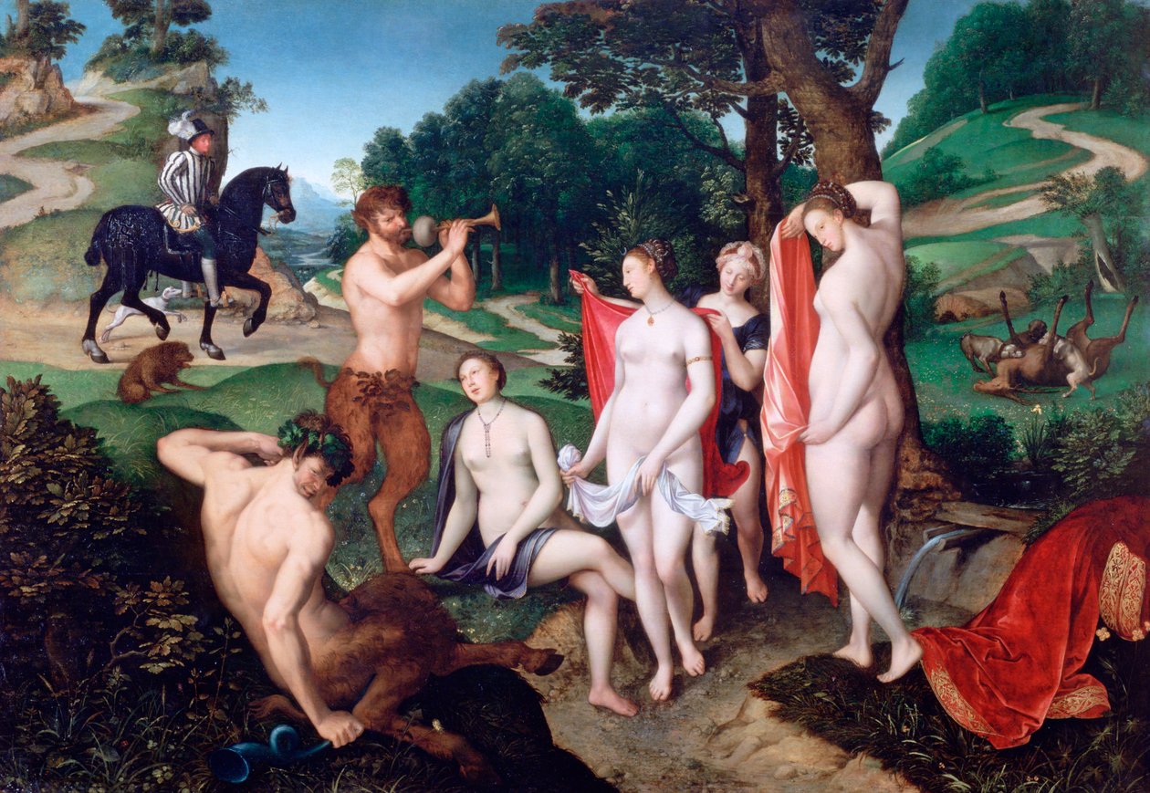 The Bath of Diane, c1510 av François Clouet