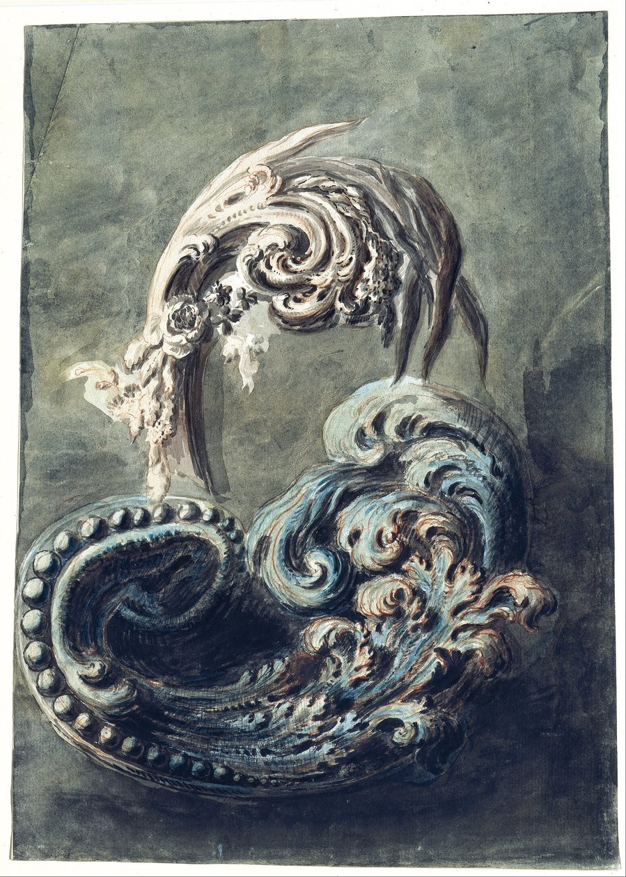 Rulla Ornament av François Cuvilliés the Younger
