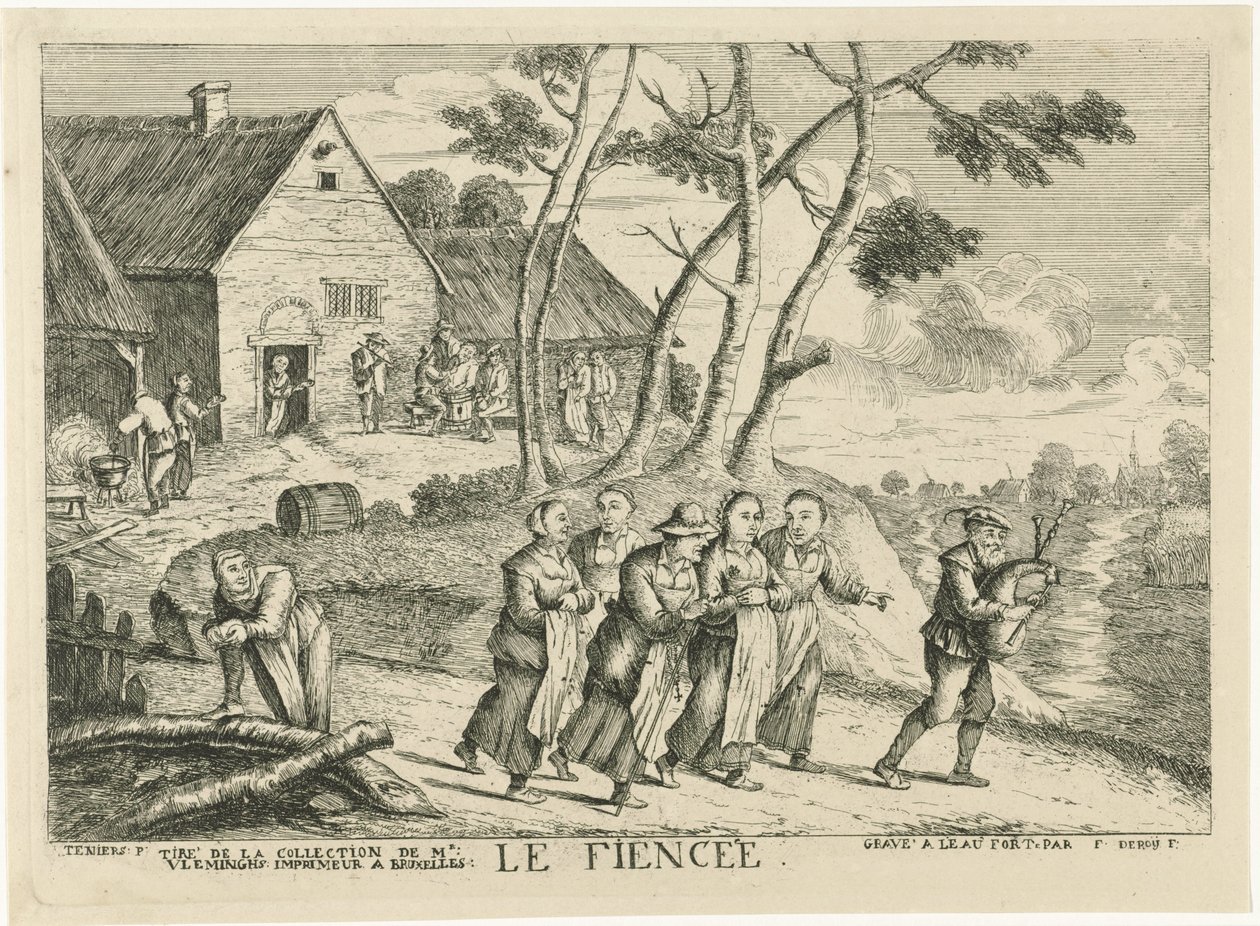 brud Bruden (titel på objektet) av François Deroy