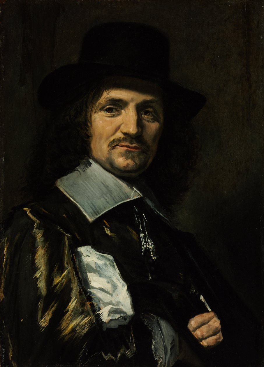 Porträtt av målaren Jan Asselyn av Frans Hals