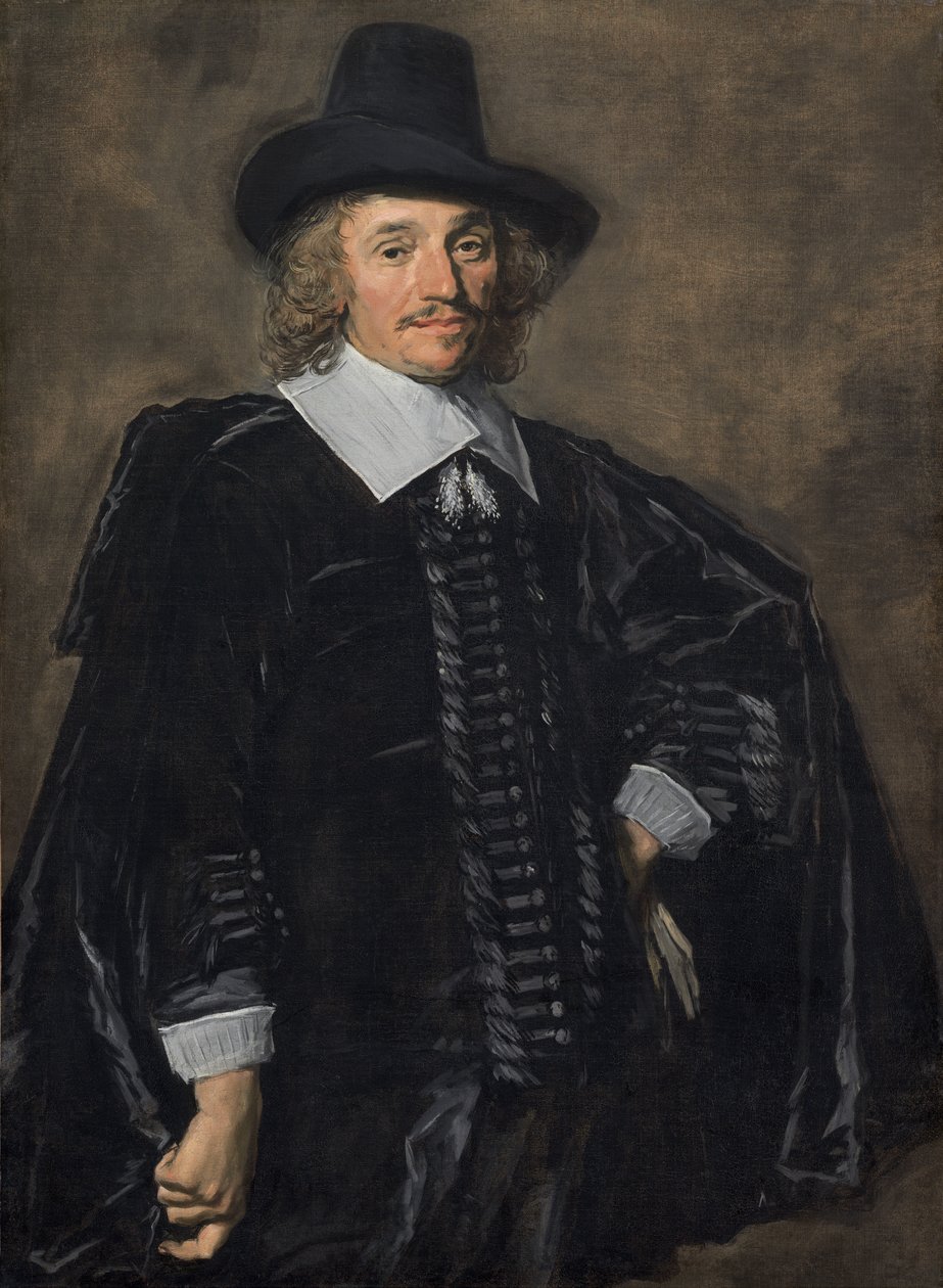 Porträtt av en man av Frans Hals