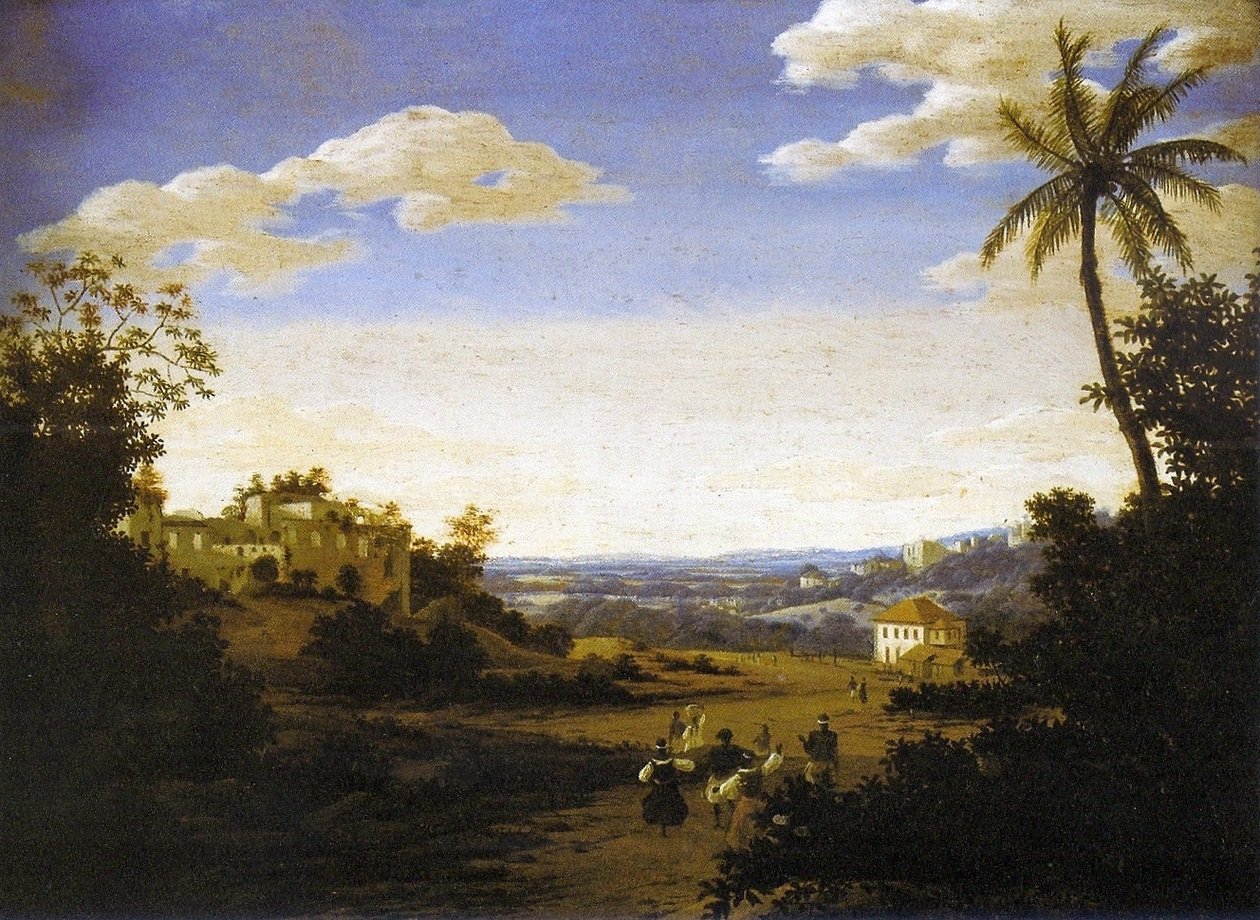 Landscape of Pernambuco av Frans Post