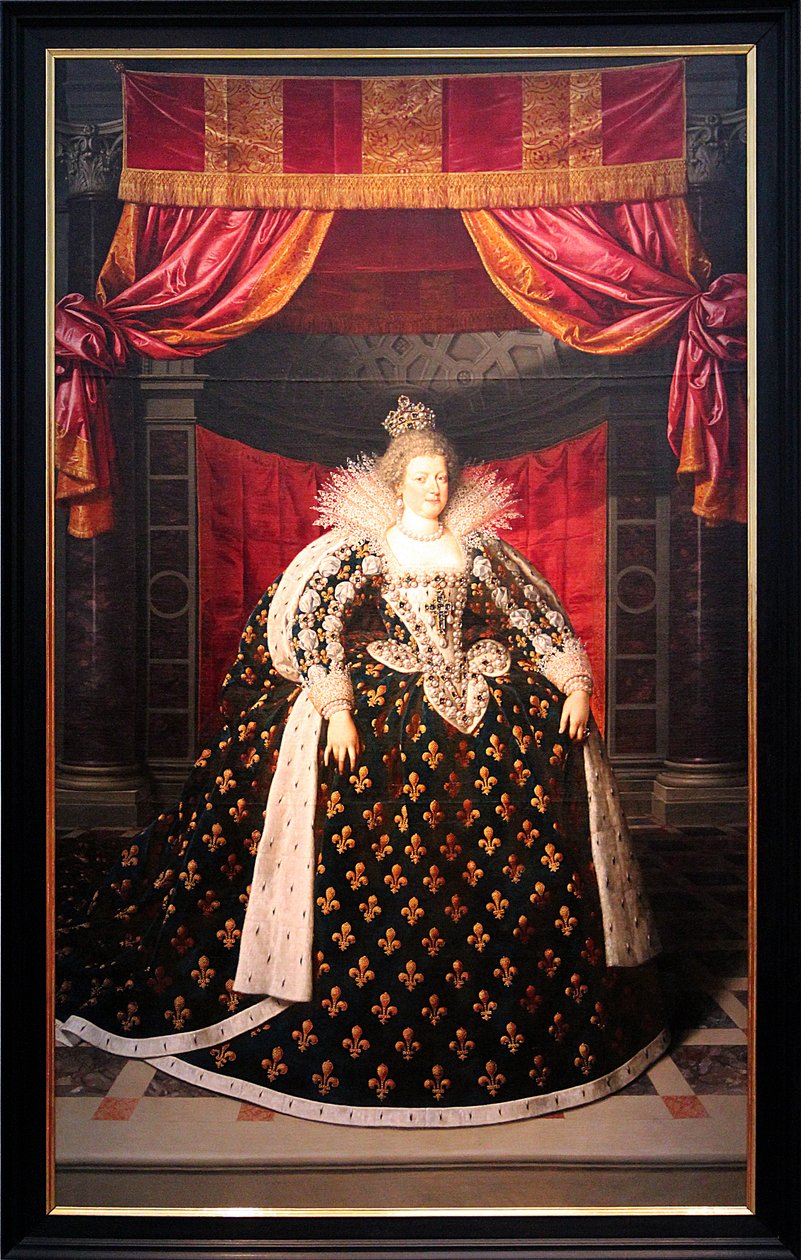 Marie de Medici av Frans Pourbus the Younger