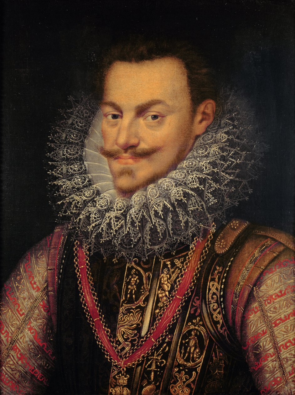 Philip William (1554-1618) Prince of Orange swed av Frans Pourbus the Younger