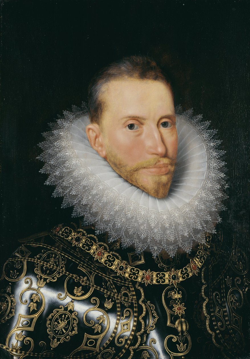 Porträtt av Albert VII, ärkehertig av Österrike (1559-1621) av Frans Pourbus the Younger