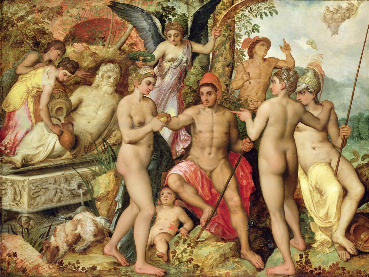 The Judgement of Paris, 1548  av Frans Floris