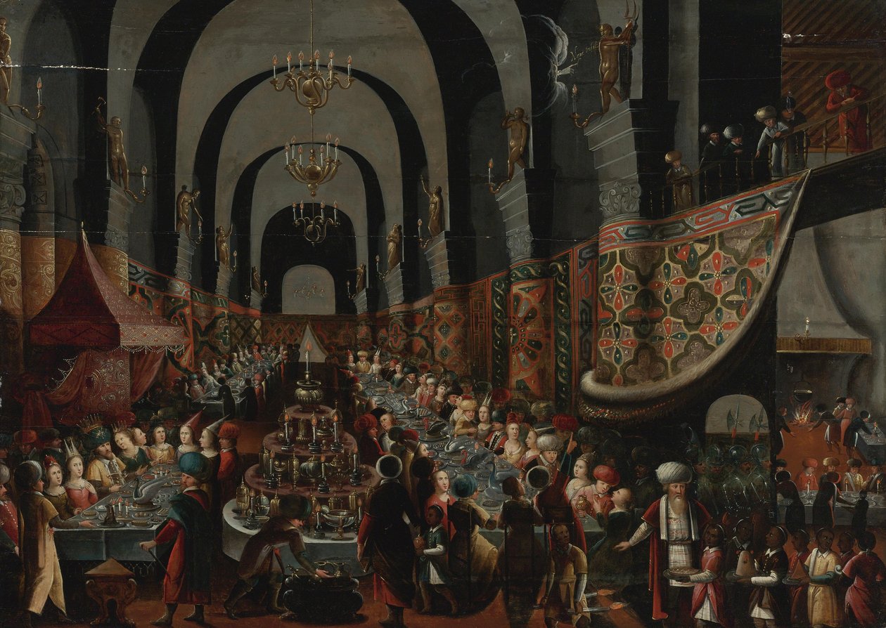 Belsassars högtid av Frans Francken the Younger