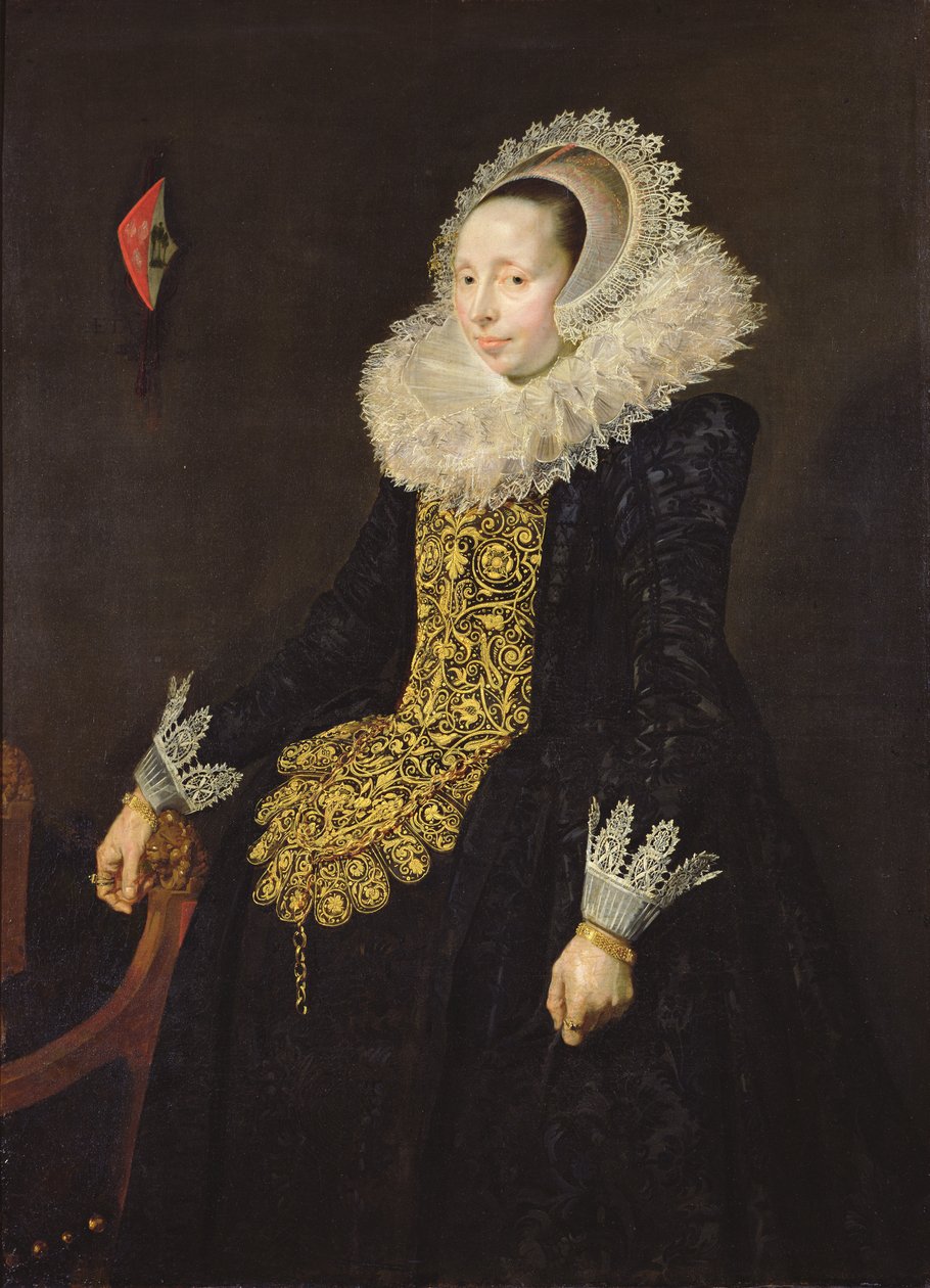 Catarina Both van der Eem, c.1619-20 av Frans Hals