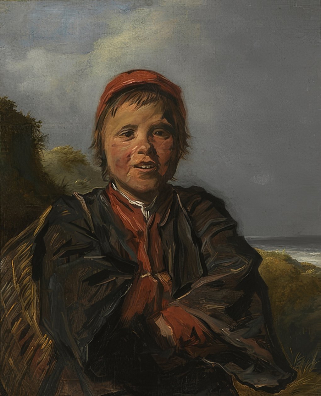Fiskarpojken. Omkring 1630-33 av Frans Hals