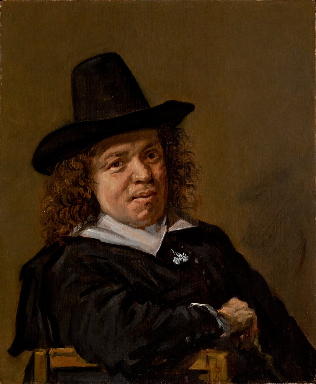 Frans Post (1612-80) c.1655  av Frans Hals