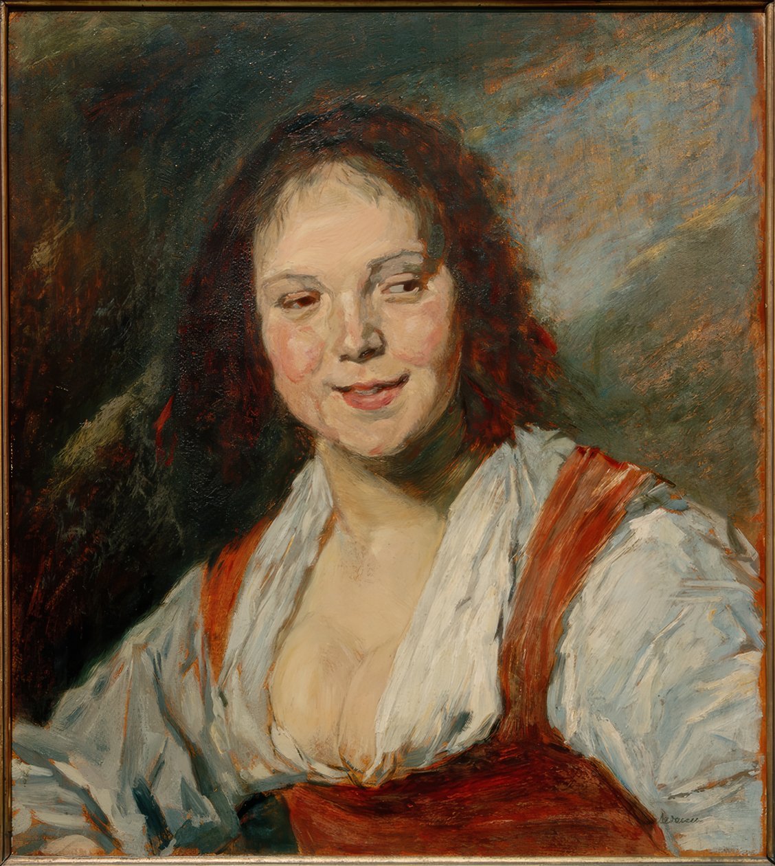 Kopia av Bohémienne av Frans Hals av Frans Hals