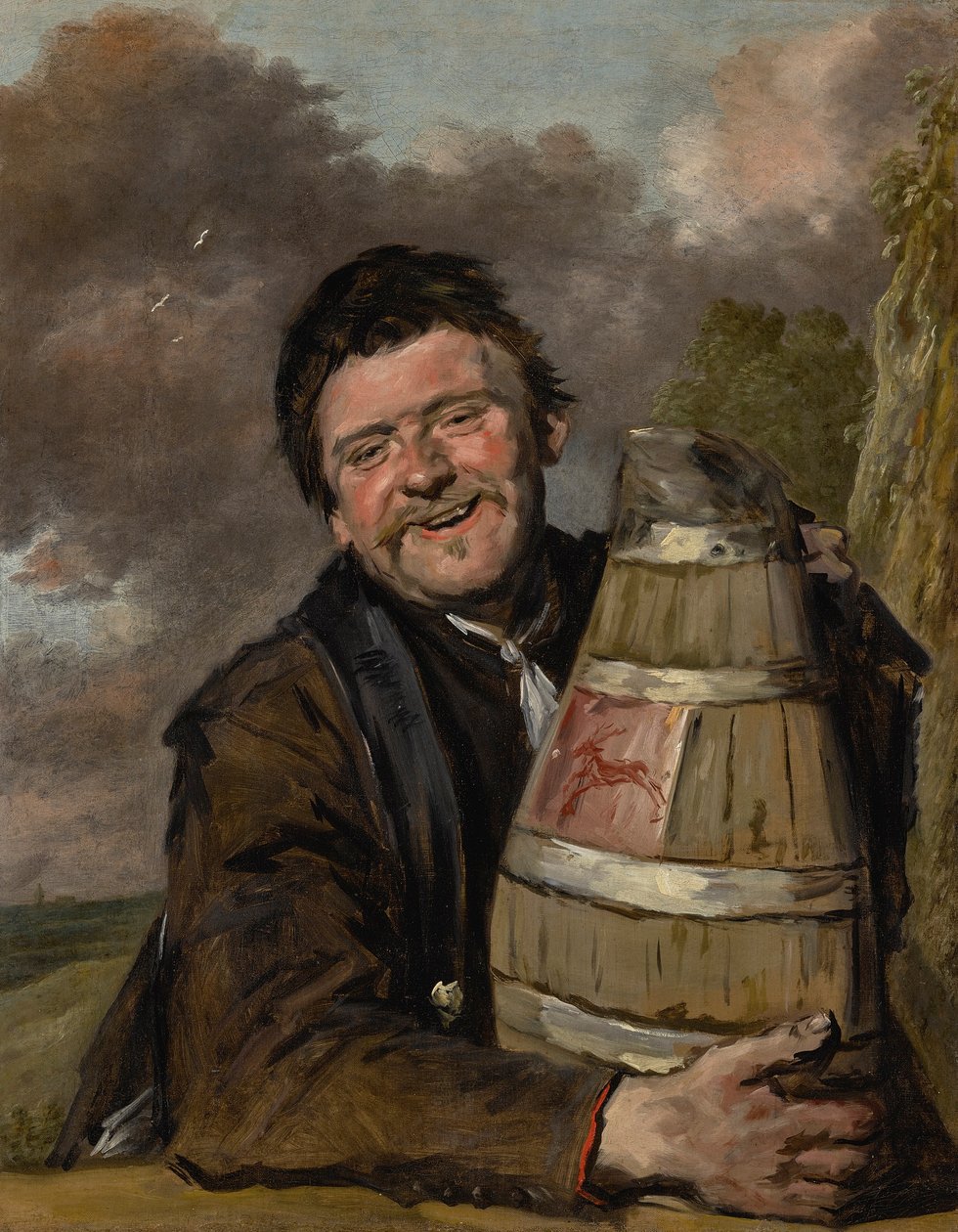 Man med ölkanna av Frans Hals