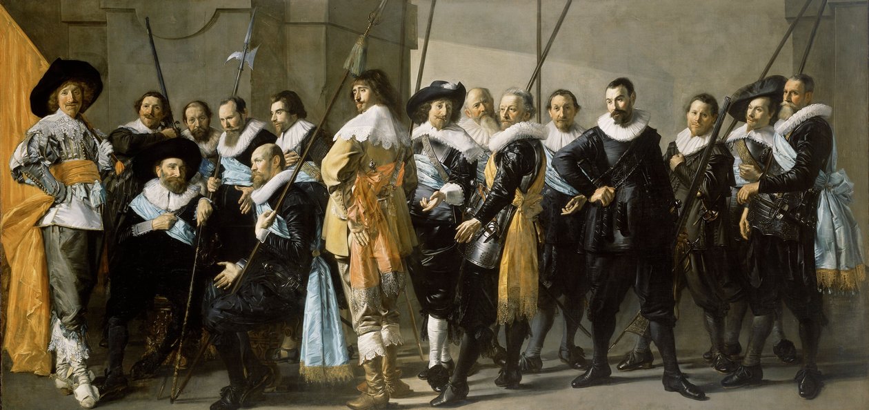 Magert företag av Frans Hals