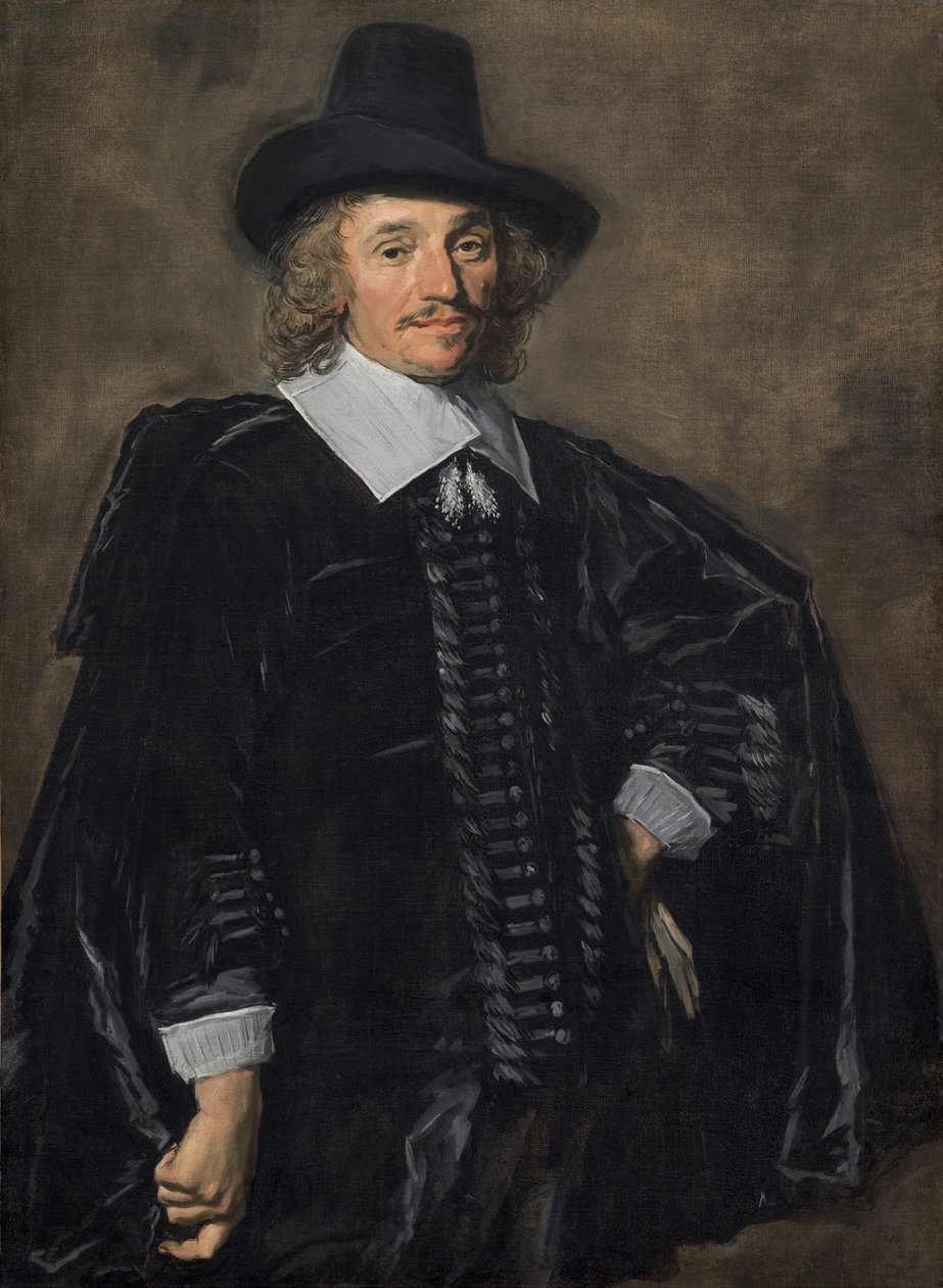 Porträtt av en gentleman av Frans Hals