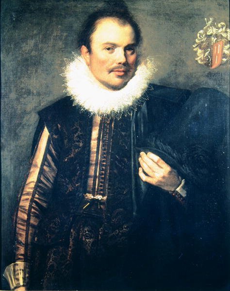 Porträtt av en gentleman av Frans Hals