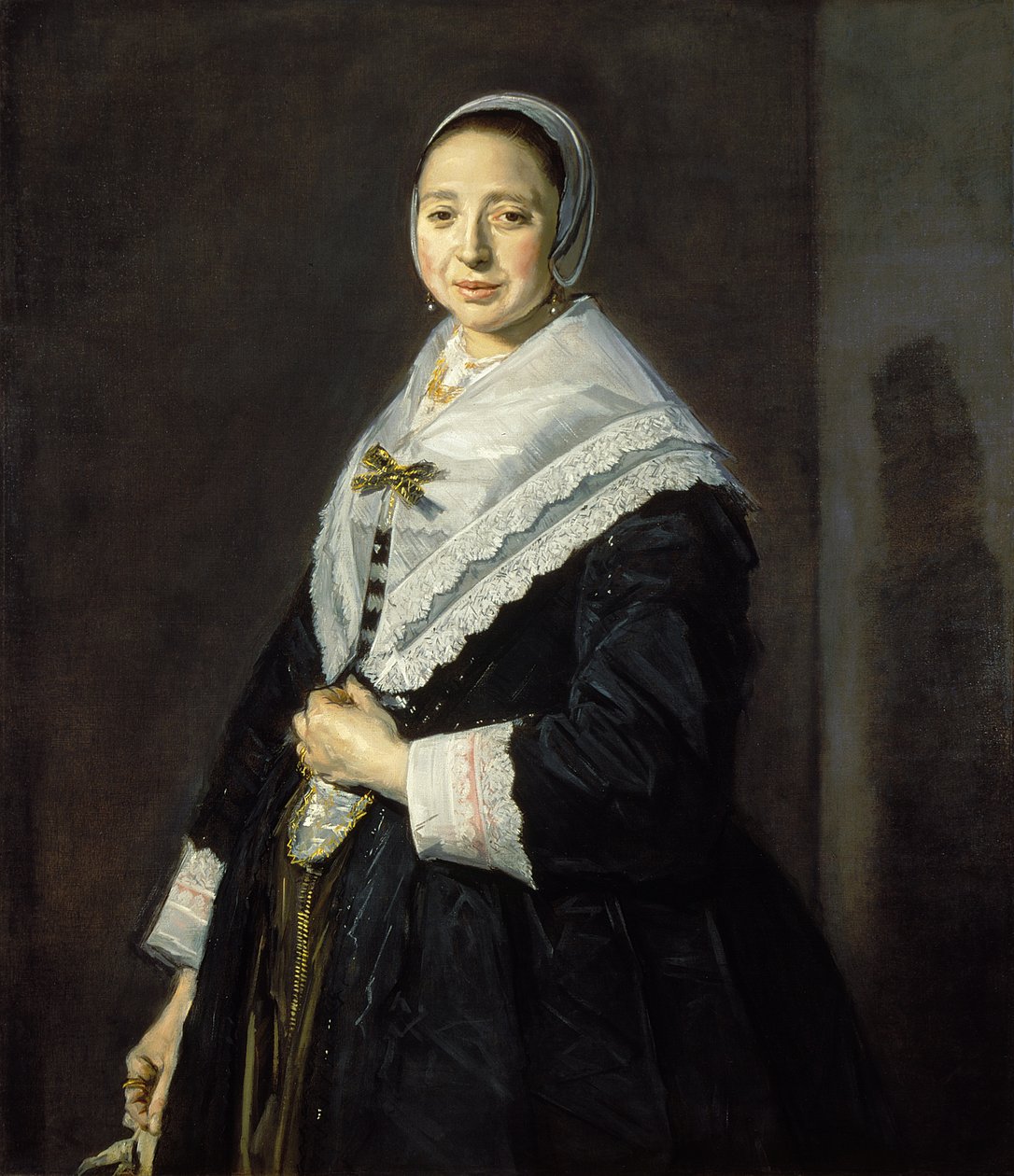 Porträtt av en kvinna av Frans Hals