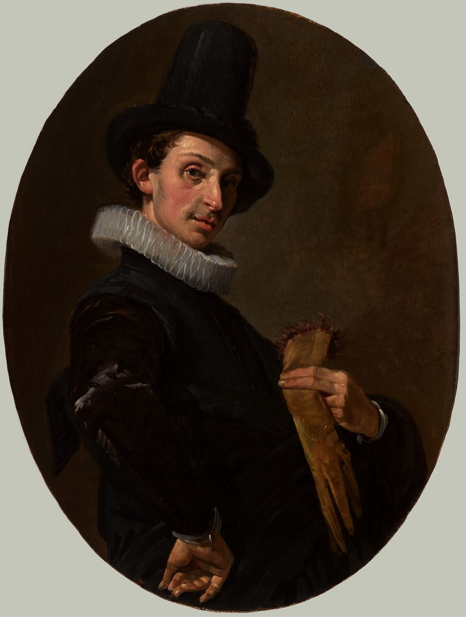 Porträtt av en ung man av Frans Hals