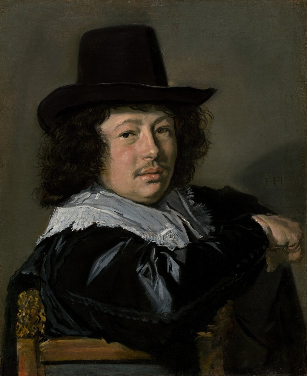 Porträtt av en ung man, 16461648. av Frans Hals