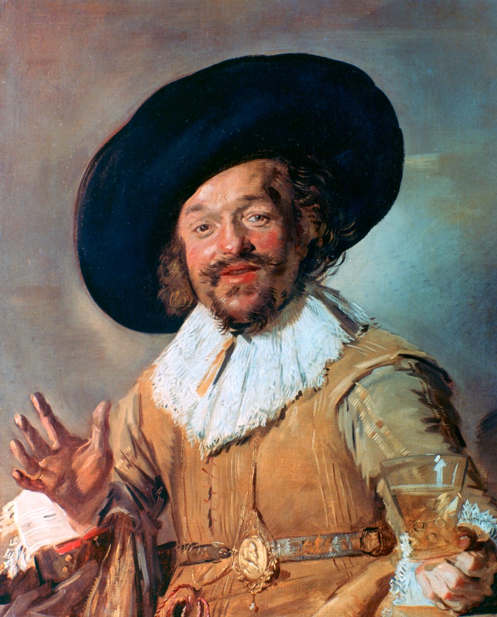 Den glade drinkaren, 1628-1630 av Frans Hals