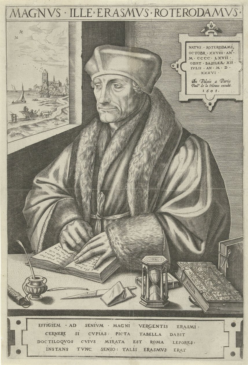 Porträtt av Aberforth Erasmus av Frans Huys