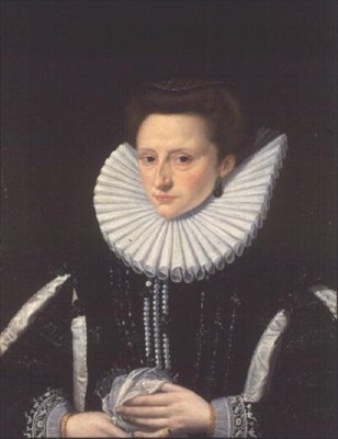 Porträtt av en ädel dam av Frans II Pourbus