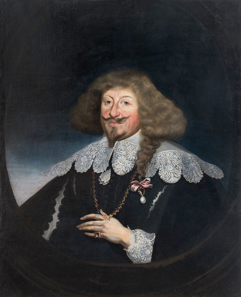 Porträtt av Ladislaus IV Vasa. av Frans Luycx