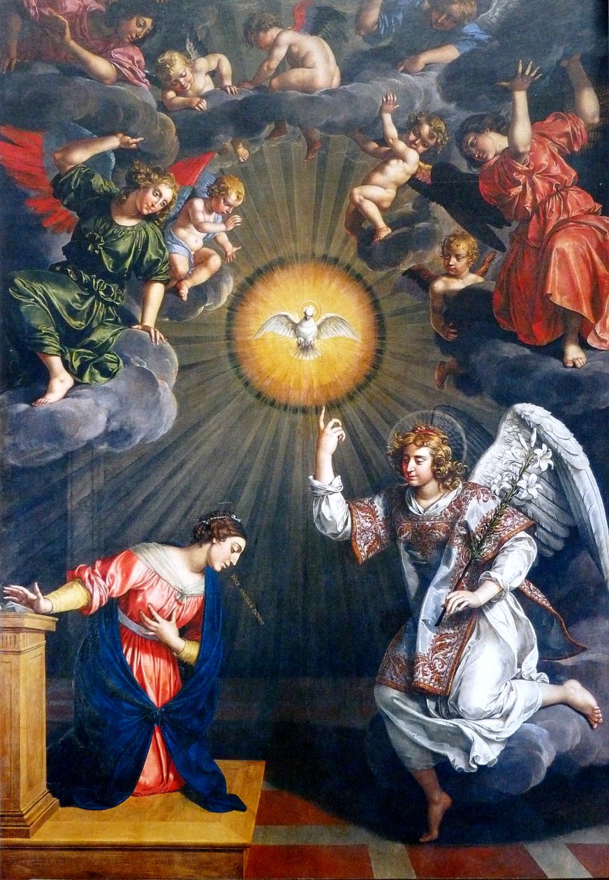 Bebådelse av Frans Pourbus the Younger