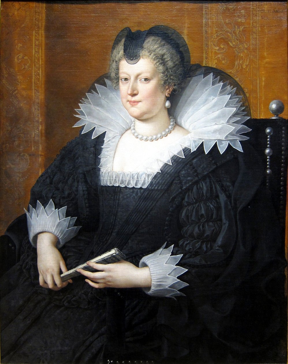 Marie de Médicis av Frans Pourbus the Younger