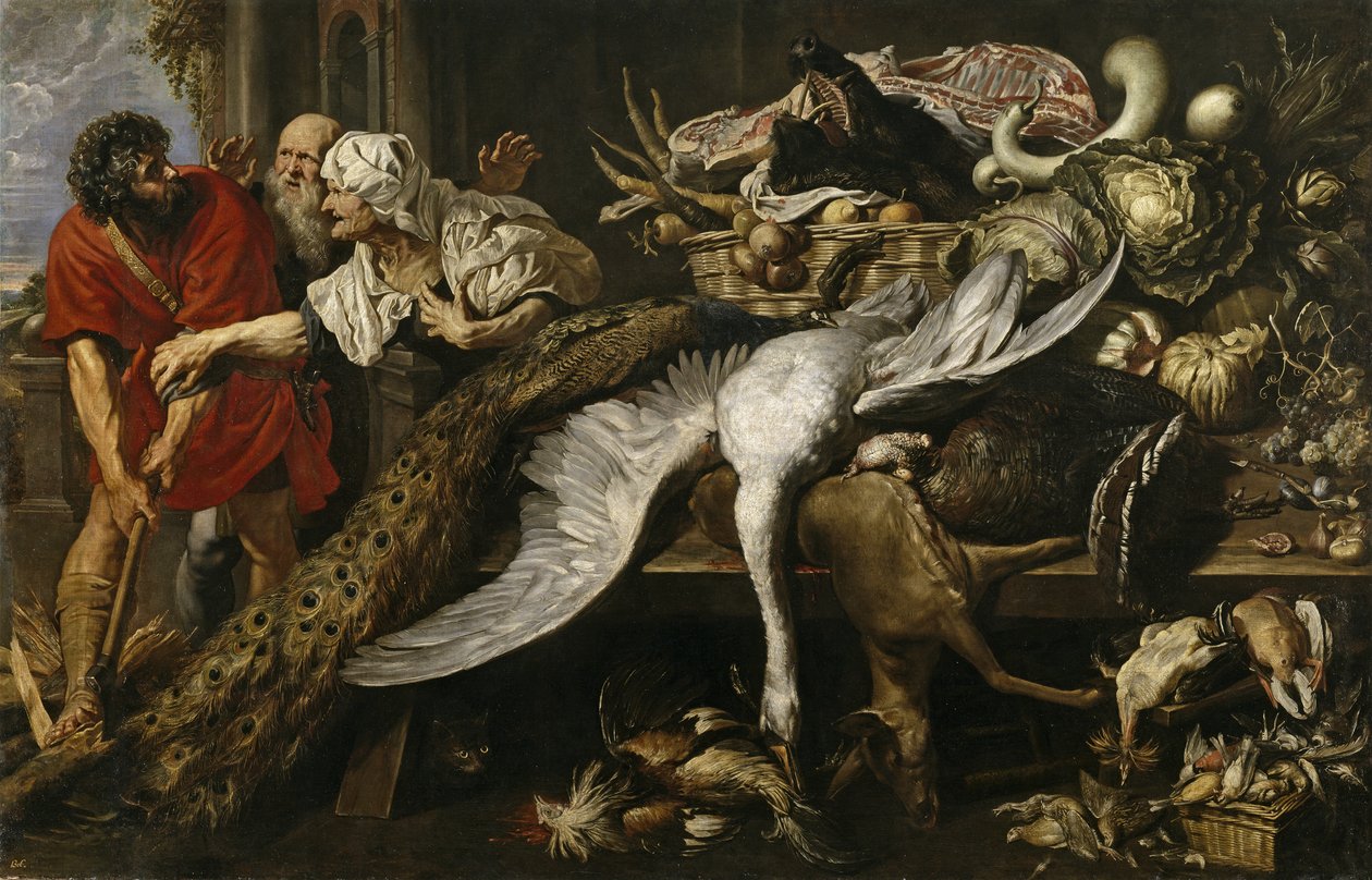 The Recognition of Philopoemen, 1609 av Frans Snyders or Snijders