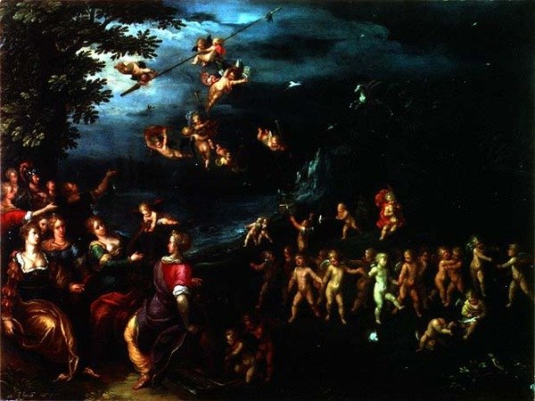 Allegori om genialitet av Frans the Elder Francken