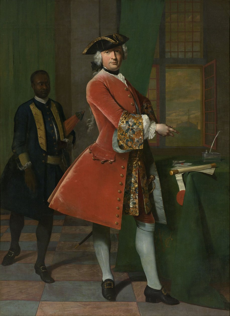 Porträtt av Jan Pranger av Frans van der Mijn