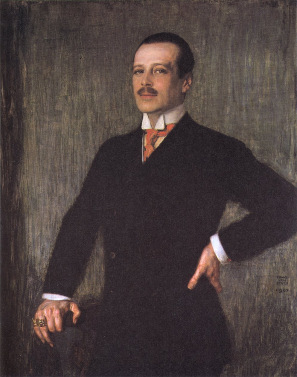 Großherzog Ernst Ludwig av Franz von Stuck