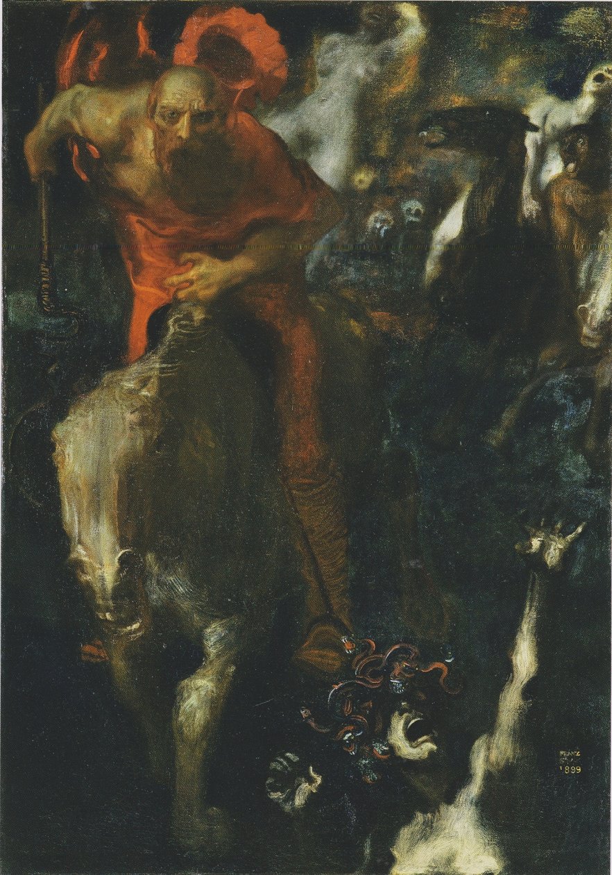 Wilde Jagd av Franz von Stuck