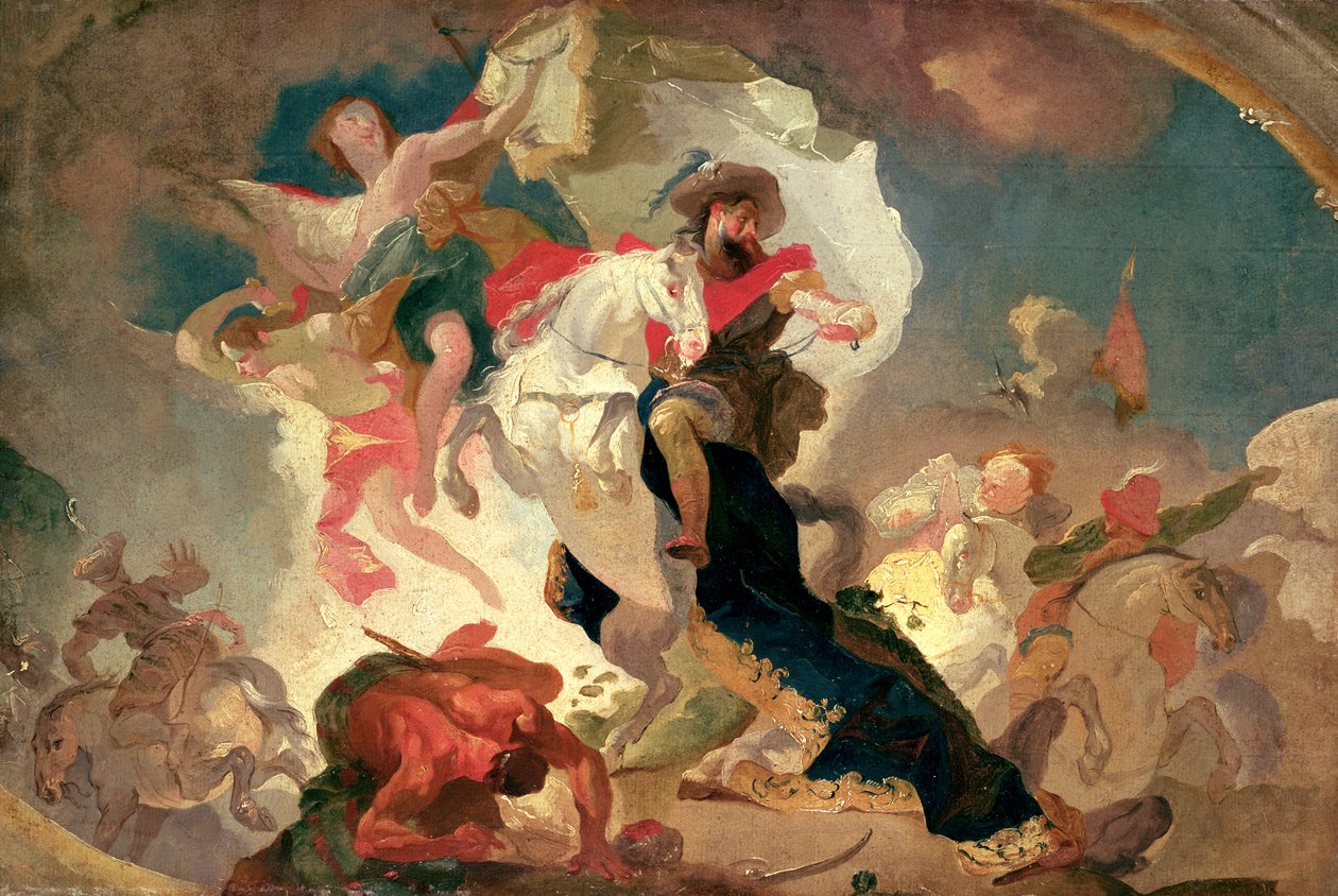 Apoteos av St. Jakob den Större av Franz Anton Maulbertsch