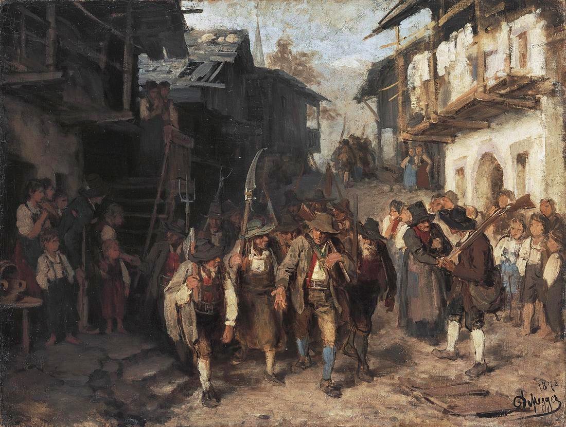  Das letzte AufgebotnEnglish: The Last Contingentn  av Franz Defregger