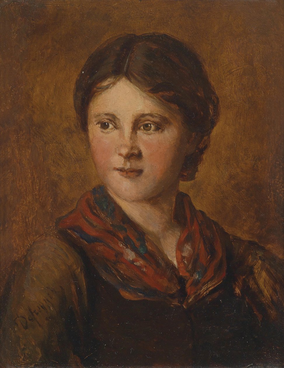 Tiroler Dirndl av Franz Defregger