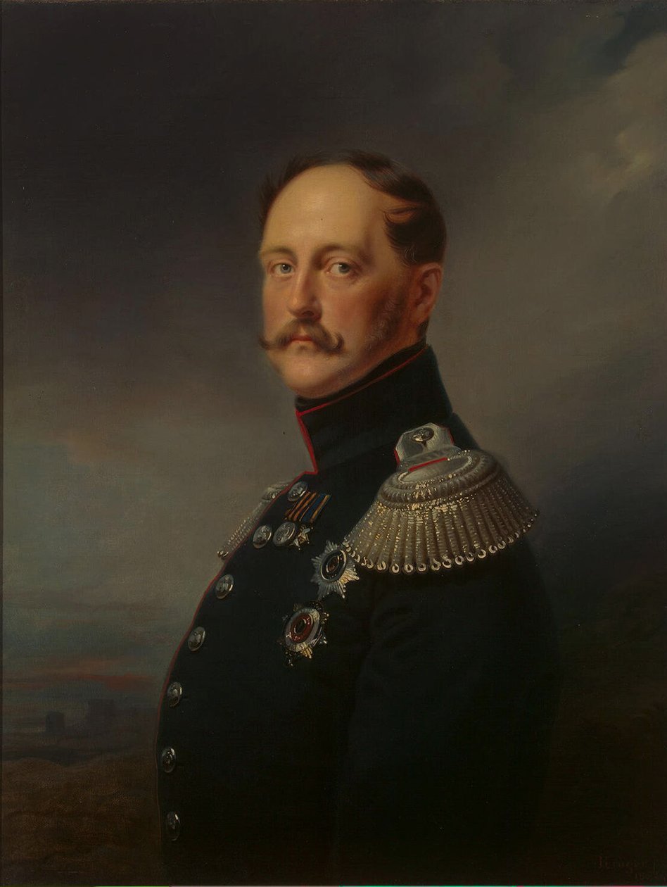 Nikolaus I, 1852 av Franz Krüger