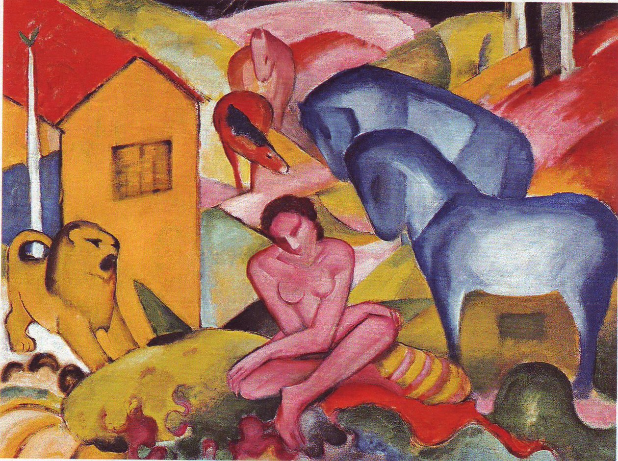 Der Traum  av Franz Marc