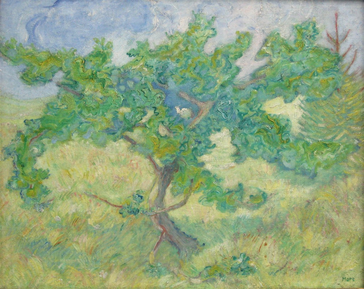 Eichbäumchen av Franz Marc